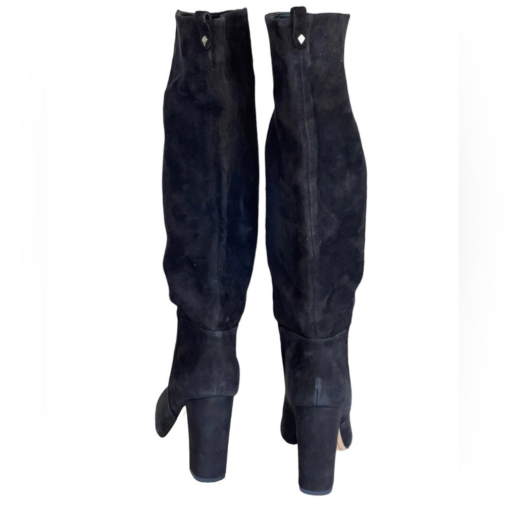 NWOT - Sam Edelman Caprice Knee-High Boot Black Suede Boot Size 9.5 no box - Picture 8 of 13